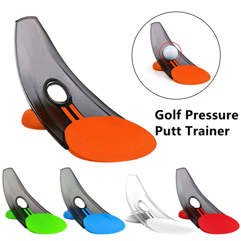 1Pcs Pressure Putting Golf Trainer Aid golf simulator Office Home Carpet Golf Practice Putt Aim For Golf Pressure Putt Trainer