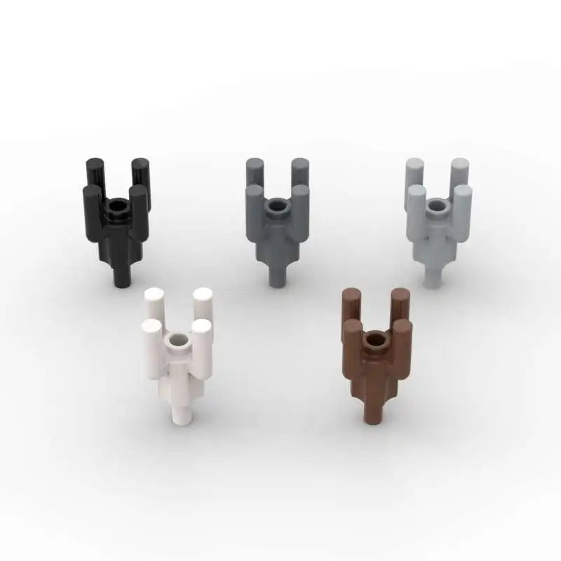 MOC 10PCS 6135 2563 2566 Plant Beach Tree Trunks Building Blocks Farm Botanical Garden Tropical Palm Brick Particle Toy Kid Gift