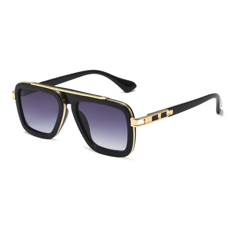 Fashion Square Sunglasses Cool Men Vintage Luxury Brand Design Sun Glasses Women UV400 Shades Oculos De Sol
