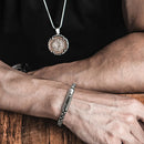 Vnox 6mm Box Chain Bracelets for Men, Basic Punk Stainless Steel Links Wristband, Casual Male Jewelry