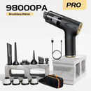 CENRR 98000PA Car Vacuum Cleaner Mini Cordless Powerful Wireless Car Cleaner Cleaning Machine Handheld Portable Vacuum Cleaner