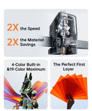 The Stratum X | ANYCUBIC Kobra X 600 mm/s Multi-Color FDM 3D Printer