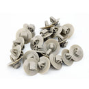 20Pcs Car Side Door Moulding Trim Clips Fasteners Rivet For Renault Duster Megane 2 Trafic Kangoo Sport Vauxhall Opel 7703077421