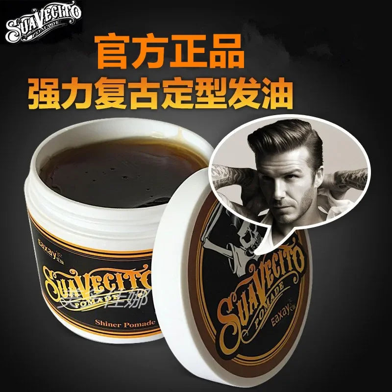 Suavecito Unisex Hair Color Wax Mud pomade Molding Hair Styling Coloring tool keep hair menshairstyle ointment hairstyles gel