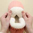 Warm Furry House Slippers Women Men Winter New Fashion Comfort Plush Slippers Home Indoor Outdoor Soft Thick Sole Cotton Shoes