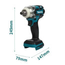 Makita DTW285 Brushless Electric Wrench Wrench Cordless 320N.M Impact Tool Power Tools Rechargeable For Makita 18V Battery