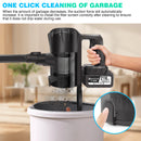 Upgrade cordless Vacuum Cleaner, Wall Hanging Stick Vacuum Cleaner with Tangle-Free Brush, 3000mAh Battery