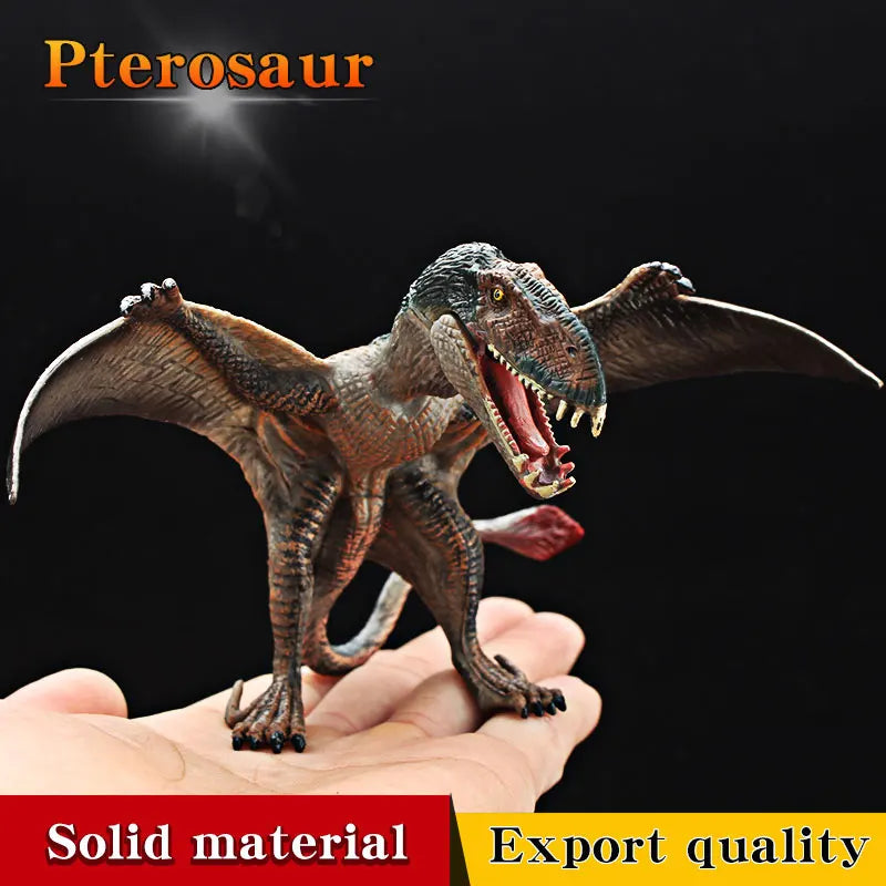 Simulation Jurassic Dinosaur Action Figures Pterosaur Quetzalcoatlus Animals Model Figurines Home Decoration Toy Kids Gift
