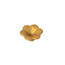 Gobricks GDS-2059 Outdoor Accessory Kit Flower with 6 Rounded Petals and Pin compatible with lego 95831 Assembles Building Block