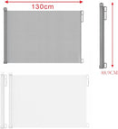 Stair Gate Cat/Puppy/Baby Gate Travel Stair Gate Retractable Gate Child Safety Gate Dog Stair Gate Extra Wider Dog Gate 130cm