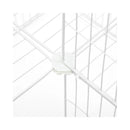 SONGMICS 2-Floor Metal Pet Playpen, 36 Grid Panels, Customisable Cage Enclosure for Small Animals, Guinea Pigs Hamster Runs