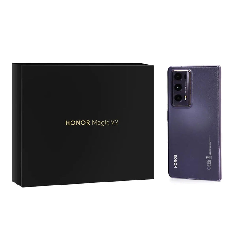 Global Version Honor Magic V2 5G Foldable Smartphone Snapdragon 8 Gen2 LTPO OLED Display 120Hz 50MP Triple Camera Android Mobile