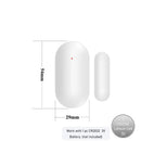 433MHZ Wireless Window Door detector Security Smart Gap Sensor for Home Security WIFI GSM  Alarm system
