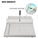 VEVOR 480mm Manual Scoring Paper Creasing Machine Adjustable & Folding Lock Scrapbooking Tools Creaser for Card Photo Book Cover