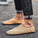MAEDEF Summer Classic Fashion Loafers Men High Quality Outdoor Anti-slip Flats Walking Shoes Breathable Mesh Casual  Men‘s Shoes