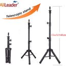 Alileader Neuer 140cm/64cm Perückenständer Perücken-Stativ mit Schaufensterpuppen-Leinwandkopf Verstellbarer Stativständer Perücken-Herstellungsset TPins Geschenk