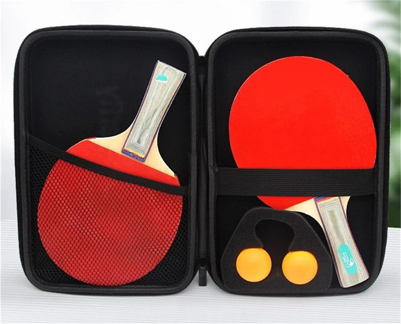 Table Tennis Racket Bag High Quality EVA Square Shaped Handbag Racket Box Hard Portable Sports Racket Bag