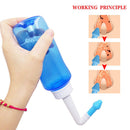 300/500ML Nasal Irrigator Nasal Wash Cleaner Spray Neti Pot Rinse Nose Cleaner Avoid Sinusitis Rhinitis Treatment Health Care