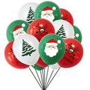 Merry Christmas Balloon Santa Claus Christmas Tree Elk Banner Ornaments Christmas Party Decorations For Home 2024 Xmas Pendants