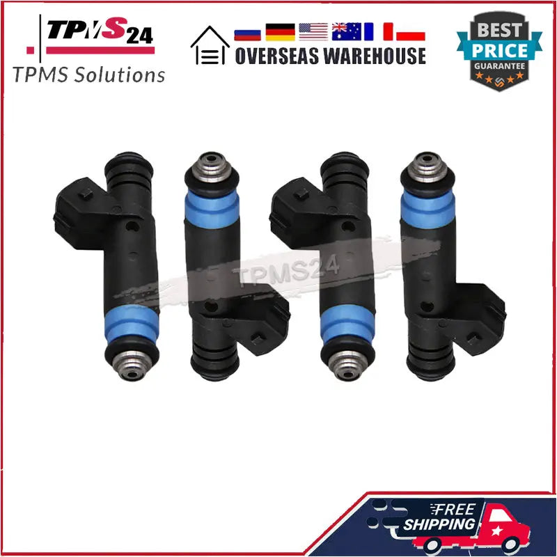 4PCS Flow balance 850cc High Impedance Nozzle Fuel Injector For V8 LT1 LS1 LS6 Deka 110324 FI114992 109991 FI114991