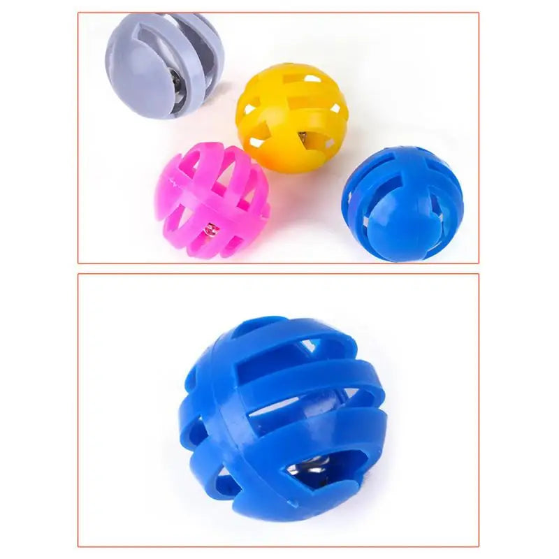 1PCS Plastic Toy Ball Tasteless Pet Products Fashionable Random Color Ball Environmental Friendly Cat Supplies Beautiful