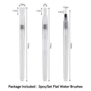 3/6Peices Refillable Paint Brush Water Color Brush Soft Watercolor Brush Ink Pen for Painting Calligraph Drawing Art Supplies