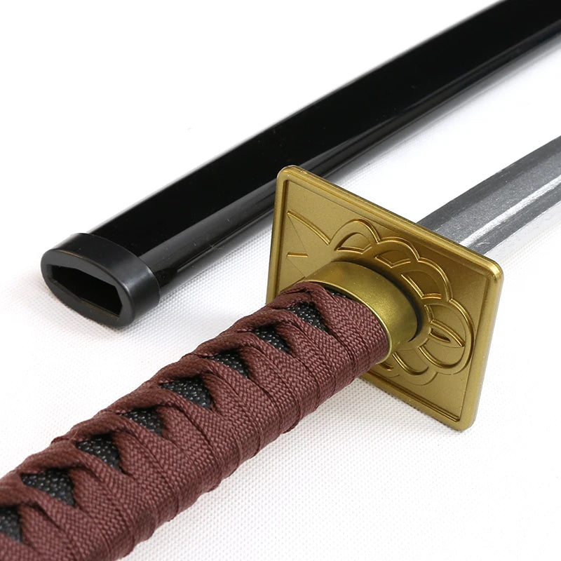 Real Sized Rimuru Tempest Katana Anime Reincarnated Slime Cosplay Prop Wooden Ninja Knife Japanese Katana Samurai Sword Toy Gift