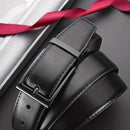 1pc Men's Belt Rotating Alloy Buckle Belt Trend High End Authentic Belt Casual Business Plus Size Jeans Belt Wearable Both Sides