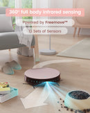 Lefant N1 Robot Vacuum Cleaner, Suction Power 4500PA, 4 Cleaning Modes, App Control, Up to 165 Minutes Autonomy
