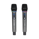Professional 2.4G UHF Wireless Microphone with RGB LED-2 Units, 18650 Battery, 2.5Ms Delay, Cardioid for Karaoke/Live