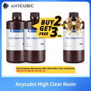 Anycubic High Clear Resin For LCD 3D Printer Resist Yellowing Liquid Bottle Printing Materials For Photon Mono 4K