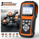 Foxwell NT630 Plus OBD2 Scanner ABS Reset SRS Reset Active Test OBD Diagnostic Tool Lifetime Free Update