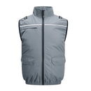 Hooded Cooling Vest Summer USB Charging 5V 12V Cooling Fan Air Conditioner Clothes Sleeveless Breathable Outdoor Sports Travel W