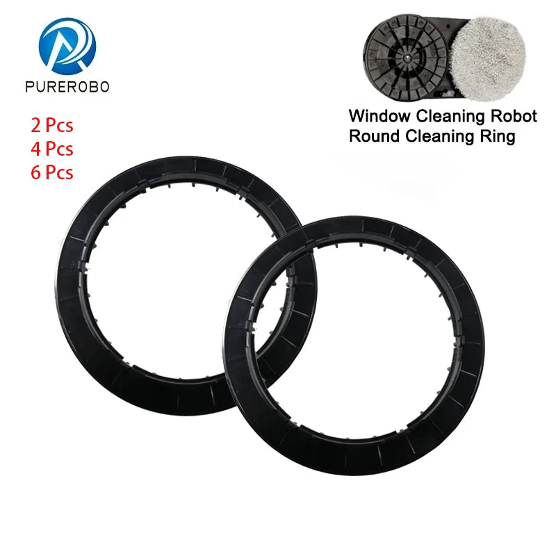 Original New Parts For Purerobo W-R3S W-R1 Window Cleaning Robot Replacement Clean Ring, Glass Cleaning Robot Parts Round Ring