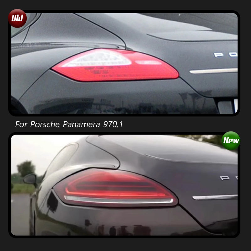 TYPY Car Lights For Porsche Panamera Taillight 970.1 2010-2013 LED Projetor Tail Lamp Daytime Running Light Auto Accessories