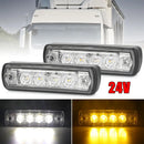 2 Stück 24V LED Sonnenblendenleuchten für MAN TGA TGL TGM TGS TGX LKW Kabinendach Markierungsleuchten Sonnenblendenlampen 81252606121 81.25260.6121
