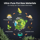 SUNLU 1KG PLA /Clear 3D Printer Filament 1.75mm 1000g Spool (2.2lbs) Neatly Arranged No Knot Filament Fit Most FDM Printer