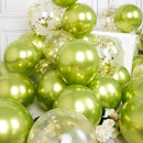 47Pcs Metallic Purple Latex Balloons Chrome Balloons Various Sizes for Girls Women Purple Birthday BabyBridal Shower Decorations