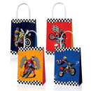 Dirt Bike Birthday Party Decorations for Boys Motorcycle  Party Supplies Motorcycle Balloon Banner Cake Toppers Hanging Decorati