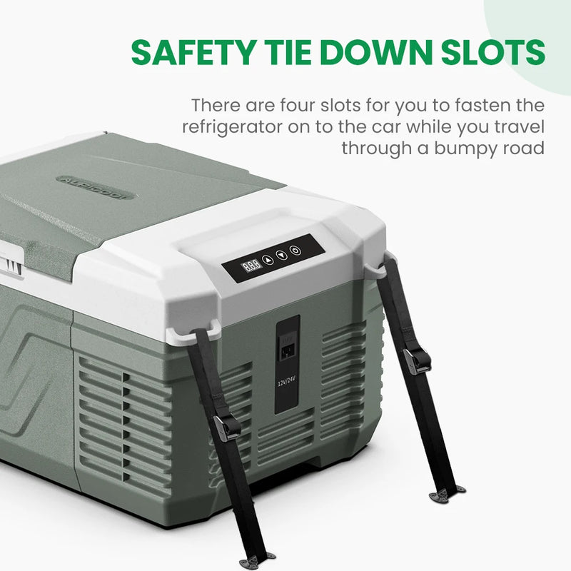 Alpicool NL9 9L Portable Refrigerator 12V/24V Small Car Fridge 100V~240V AC Electric Cooler Plug in Mini Freezer for Camping