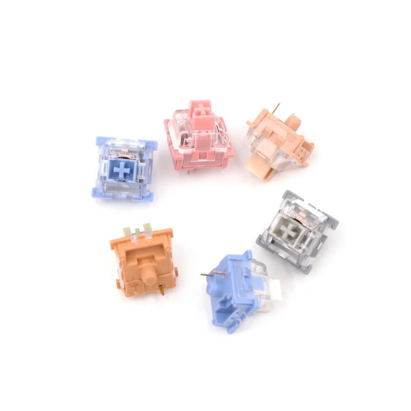 Outemu Switches Lubed Mechanical Keyboard Switch 3Pin Silent Clicky Linear Tactile Milk Tom Jerry Custom Gaming RGB MX Switch