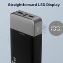 Portable Power Bank 20000mAh, JUOVI 35W Portable Charger, Battery Pack Fast Charging, PD3.0 QC4.0 External Phone Battery Pack