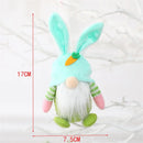 Easter Faceless Gnome Rabbit Doll Cartoon Home Easter Ornament Bunny Doll Easter Party Gifts