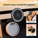 Magnetic Wireless Charger Foldable Car Phone Holder 15W Fast Charging Car Charger Holder For iPhone 16 15 14 13 Car Mount
