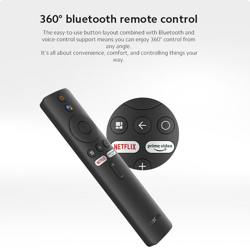 Xiaomi Mi TV Stick 4K Global Version 2GB RAM 8GB ROM Android TV 11 Quad Core Netflix Wifi Google Assistant Bluetooth 5.0