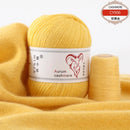 6Set Aurum Cashmere Yarn With Thread Hand Knitting For Cardigans Women Scarf Woolen Yarn 50g+20g Factory Wholesale Free Shipping