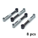 Building Blocks Technical Parts Moc Soft Hard Spring Shock Absorber Compatible Assembles Particles 76138 76537 61903 92693 57515