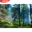 HUACAN DIY Diamond Painting Landscape Full Drill Square Diamond Embroidery Forest Cross Stitch Decor Home Picture Of Rhinestones