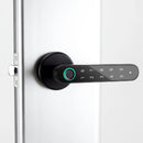 Tuya SmartLife APP Smart Fingerprint Password RFID Card Lock Dead Bolt With Key For Indoor Wooden Metal Door