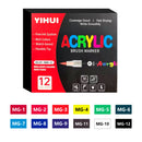 The Color Ledger | Acrylic Paint Marker Set in 12 to 60 Colours